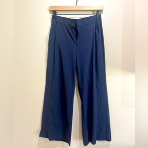 Athleta Navy Tribeca Crop Pant Size 2